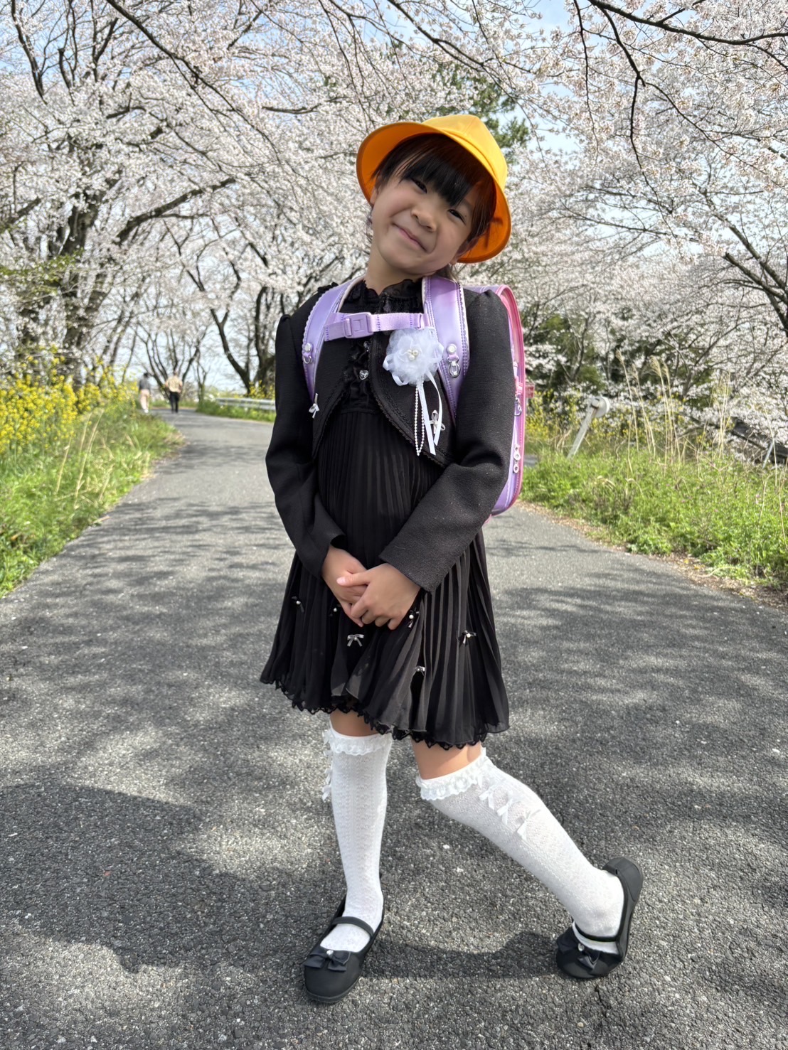 娘が一年生になりました!!!