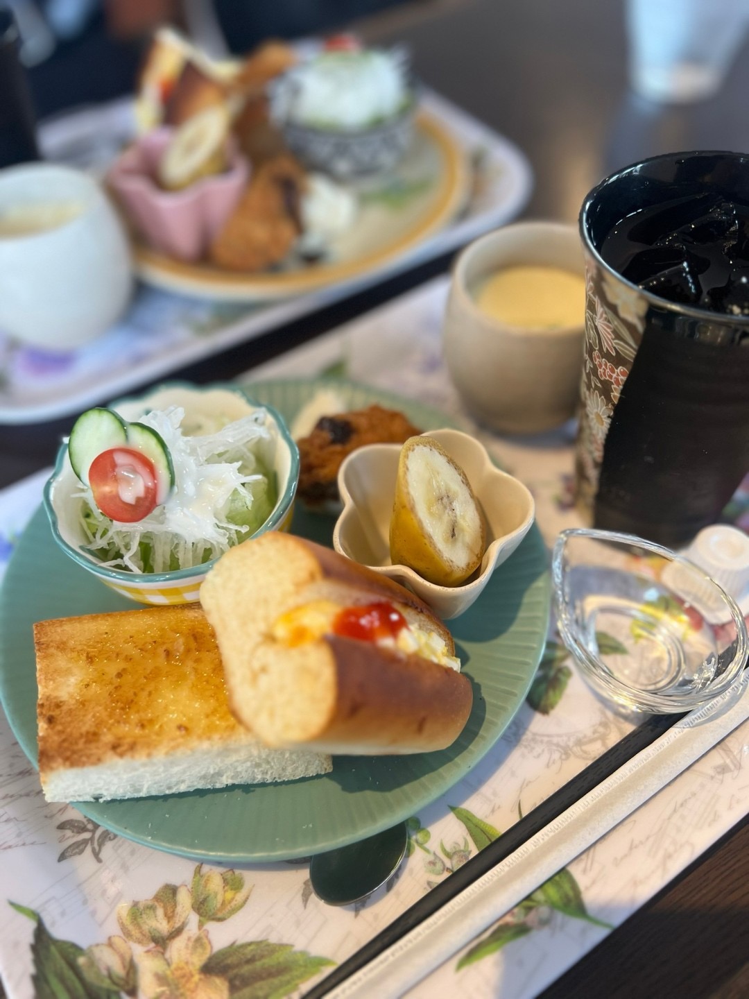 北方にあるピースのモーニング