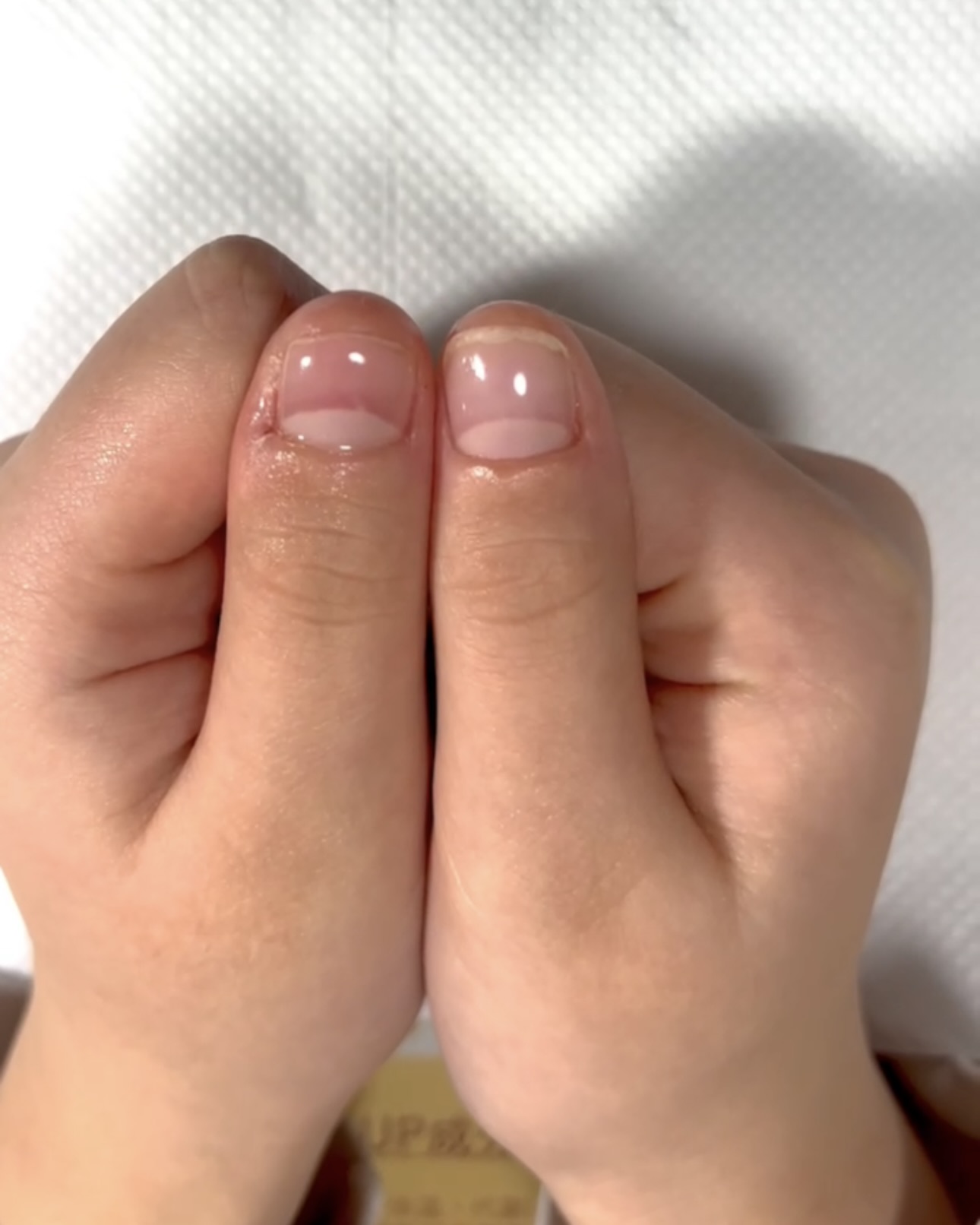 大好きになった親指♪